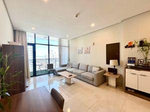 For sale a luxurious furnished apartment in the center of Al Juffair