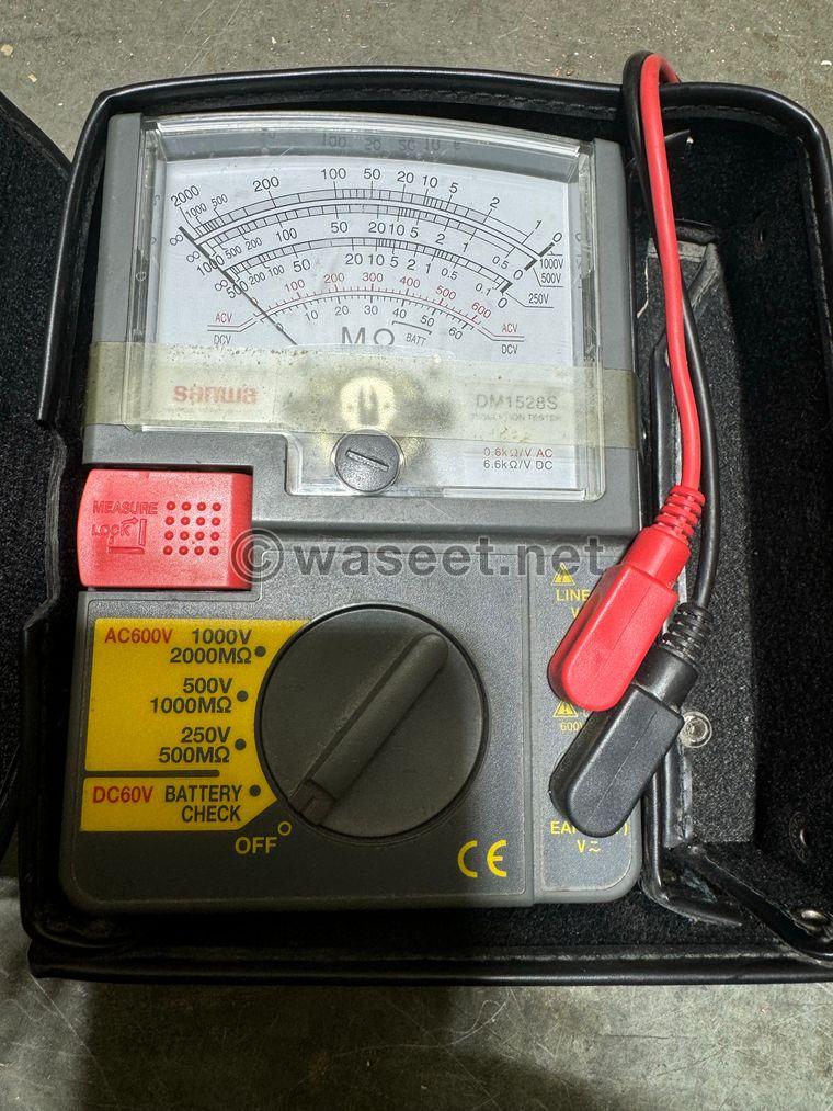 For sale a device measuring the intensity of insulation 2