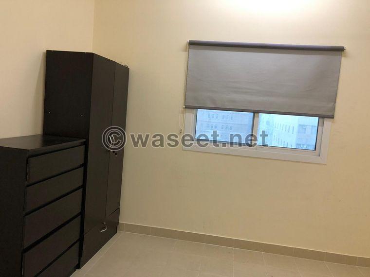 Half furnished apartment for rent in Al Hidd 8