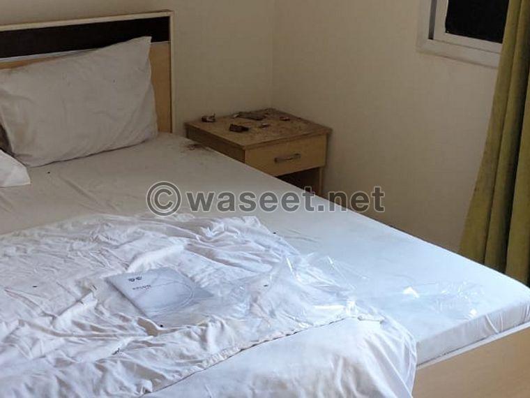 Apartment for rent in Al Hoora half furnished 0