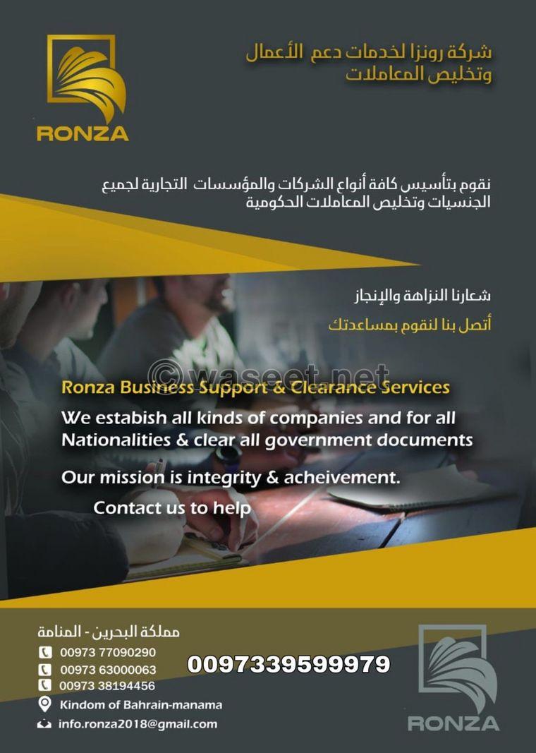 Opening commercial registers and establishing companies with the establishment of investors in the Kingdom of Bahrain 1
