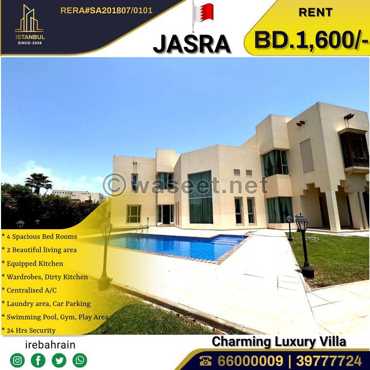 Charming Garden Villa for rent in Jasra 0