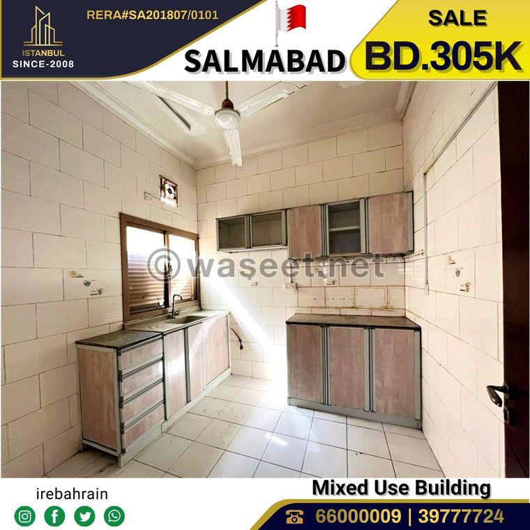 Mixed use 3 storey Building for Sale in Salmabad 2