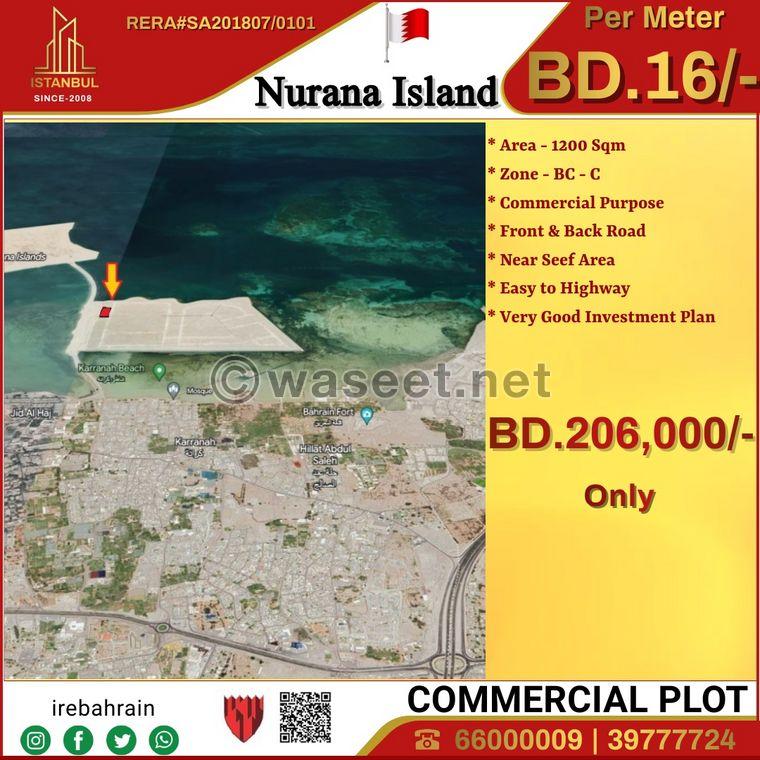 Freehold commercial land for sale in Norana Island  1