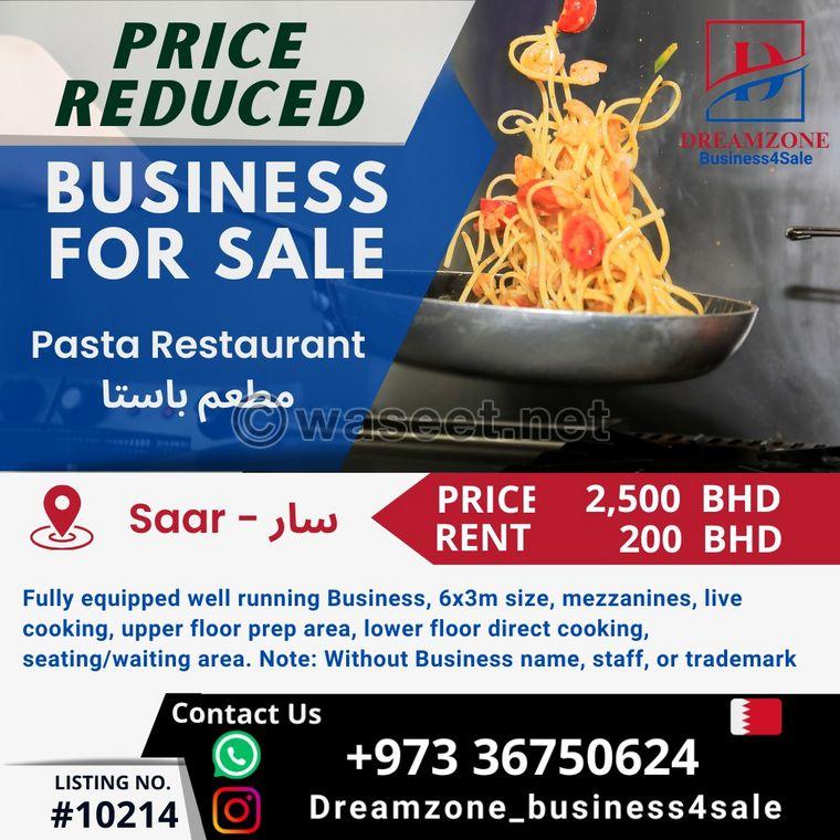 For sale Pasta Restaurant in Saar Bahrain 0