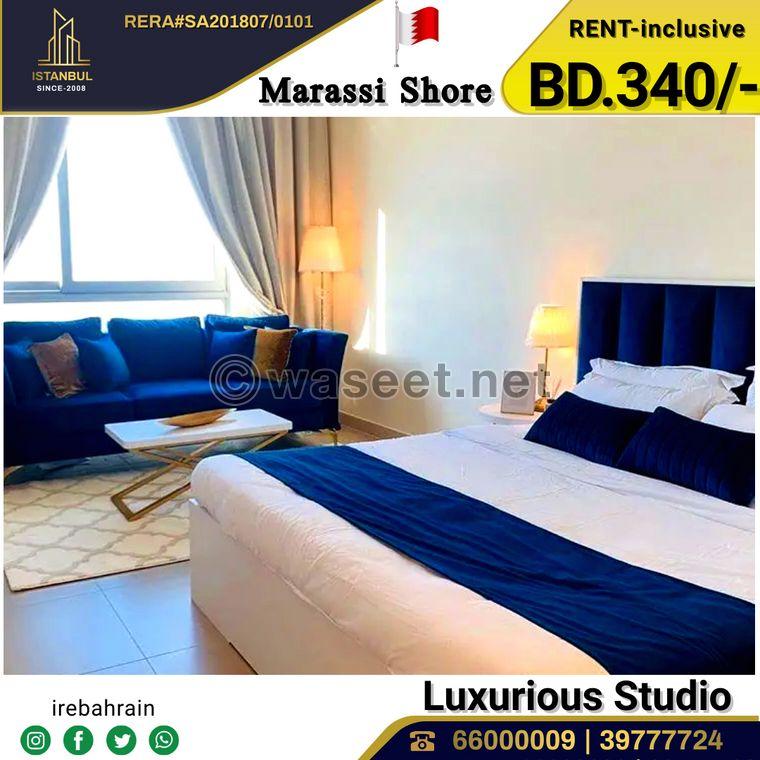 Fully furnished luxury Studio for rent in Marassi   2