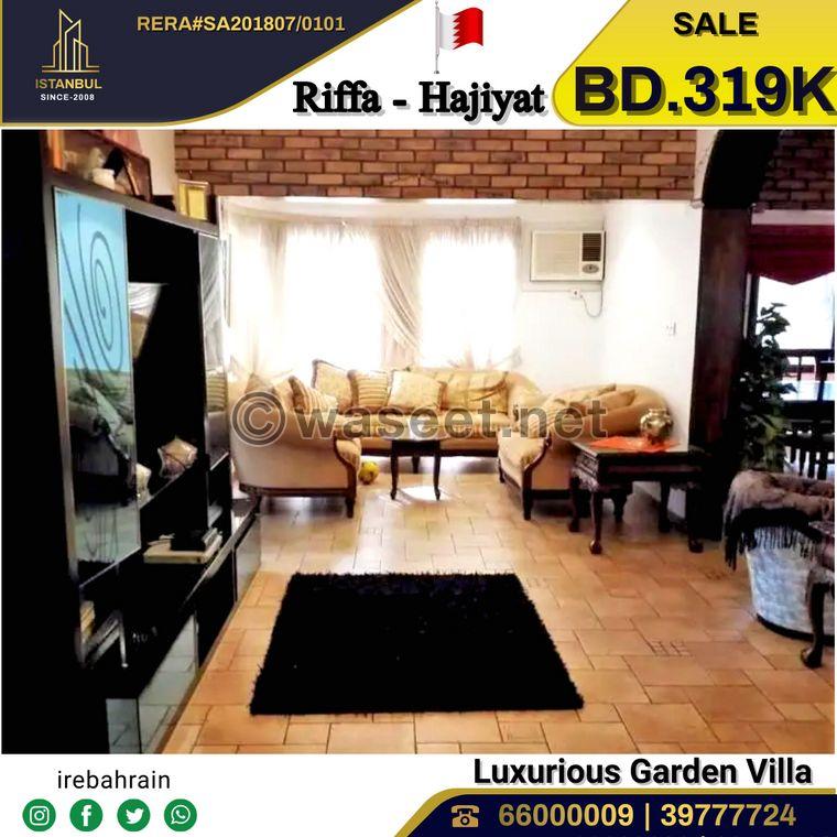 Villa with beautiful garden for sale in Riffa 5