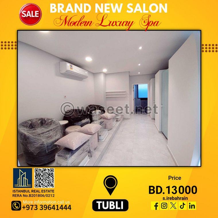 Modern luxury ladies salon and spa for sale 0