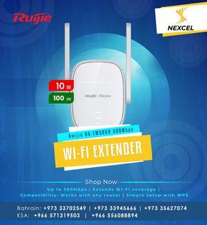 RUIJIE RG EW300R 300BPS W FI EXTENTER 