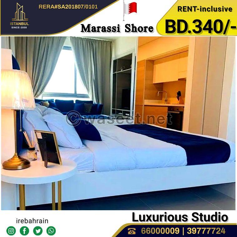 Fully furnished luxury Studio for rent in Marassi   5