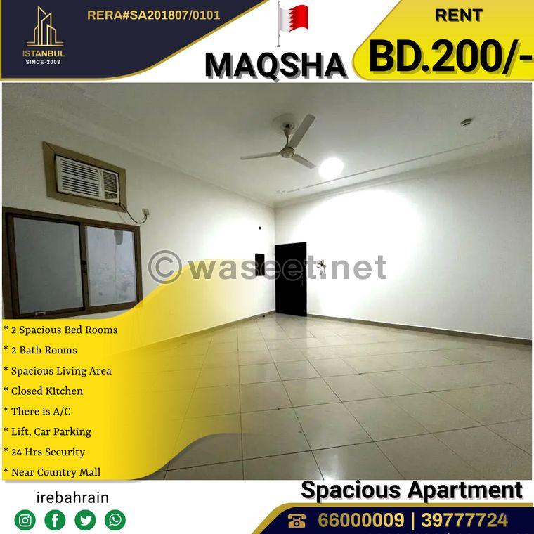 Spacious apartment for rent in Al Maqsha 0