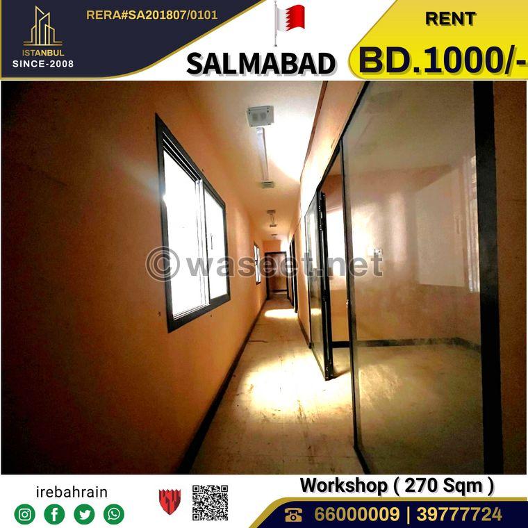 Workwarehouse with office in Salmabad 3