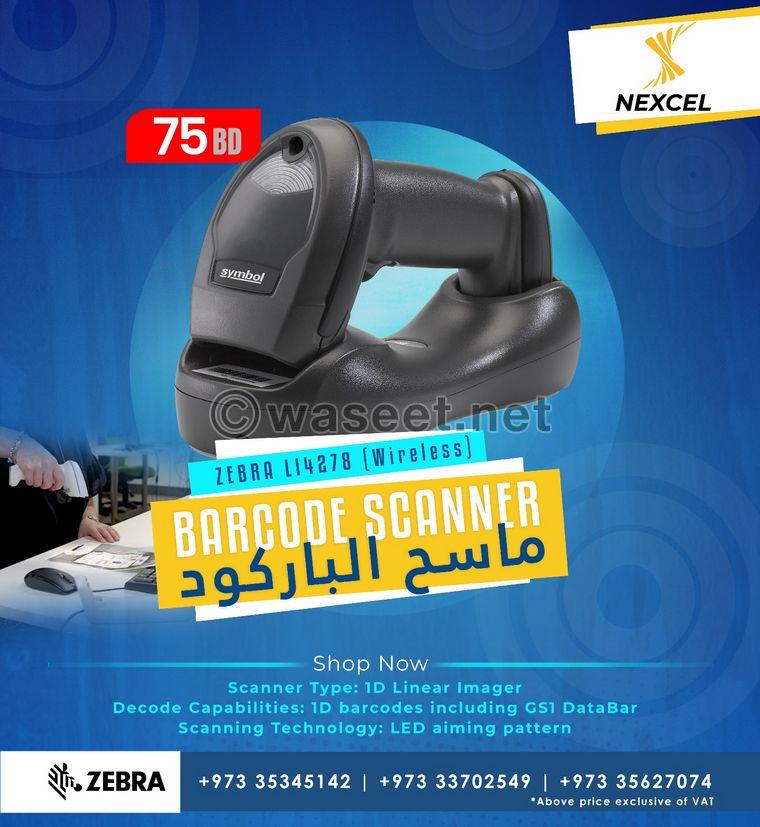 ZEBRA L14278 BARCODE SCANNER WIRELESS FOR SALE  0