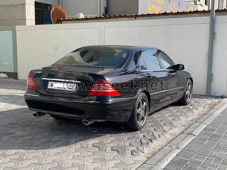 مرسيدس بنز S-350 2003 (أسود)  6