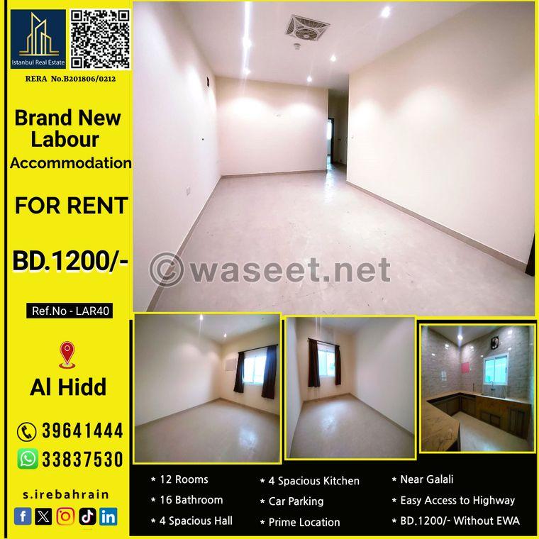 New workers accommodation for rent in Al Haid  0