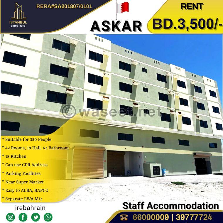 Staff Accommodation for Rent in Askar, near ALBA 0