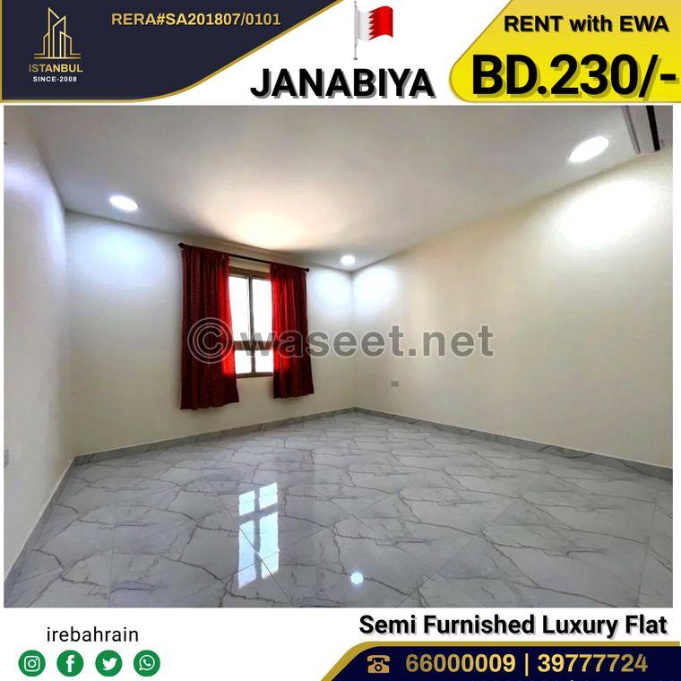 Family apartment for rent in Janabiyah  2