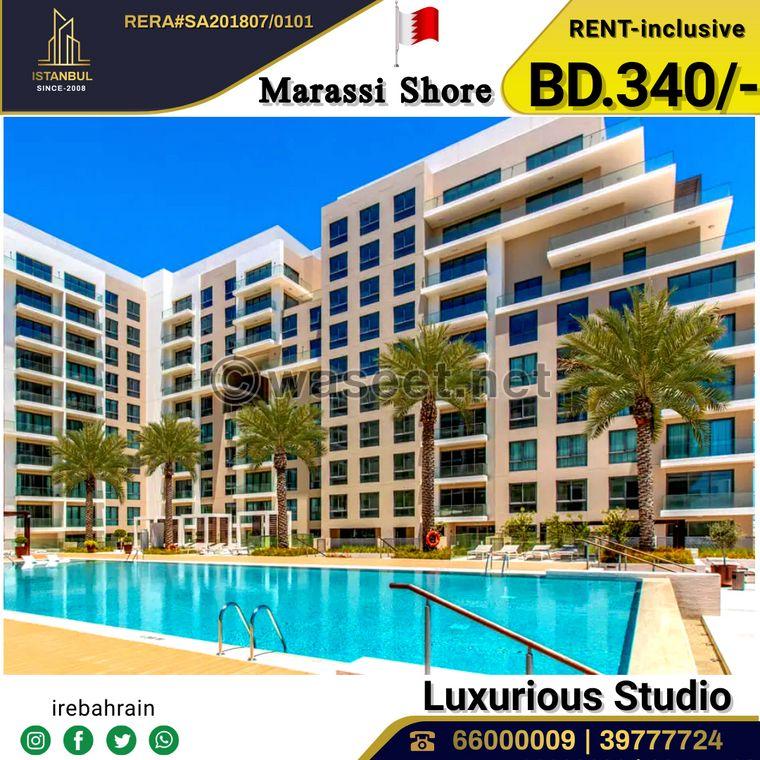 Fully furnished luxury Studio for rent in Marassi   1