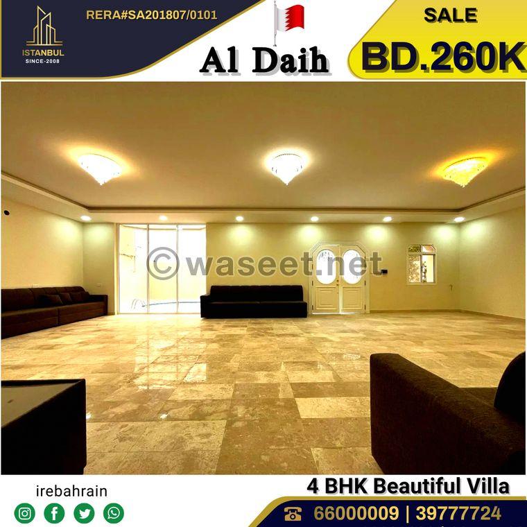 Luxury villa with swimming pool for sale in Al Daih  2