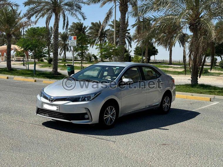 Toyota Corolla XLI 2019 1