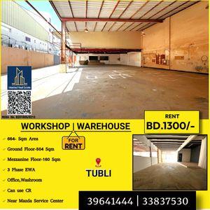Warehouse for rent in Tubli 