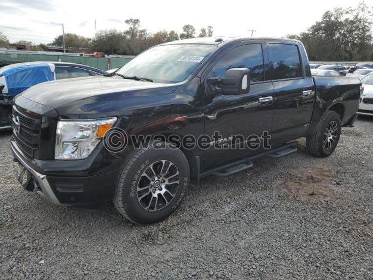 2021 Nissan Titan Sv 1