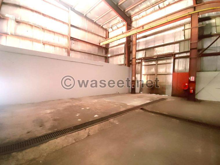 Warehouse 1900 sqm for rent  1