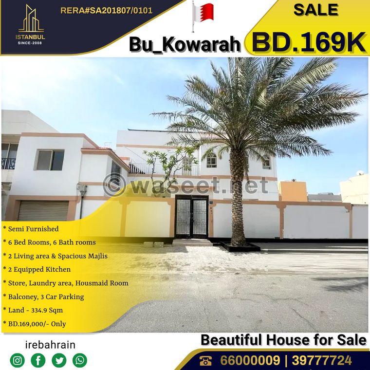 Beautiful House for Sale in BuKowarah 0