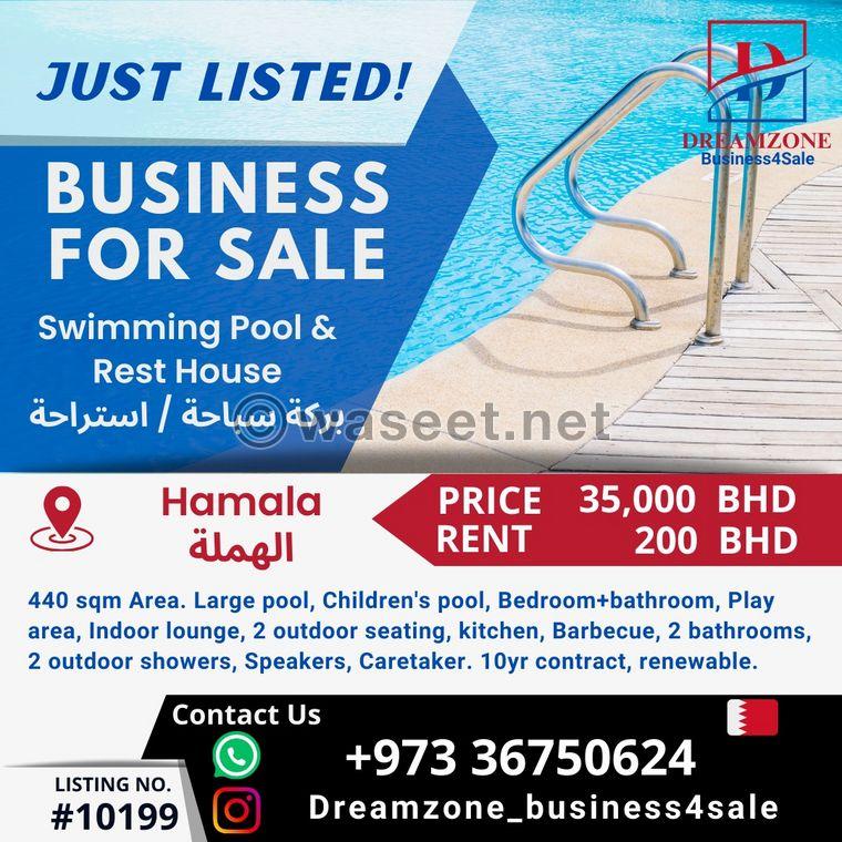 For sale a rest house and a swimming pool in Humala Puri  0