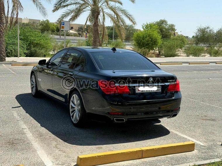 بي إم دبليو 740Li 2010   5