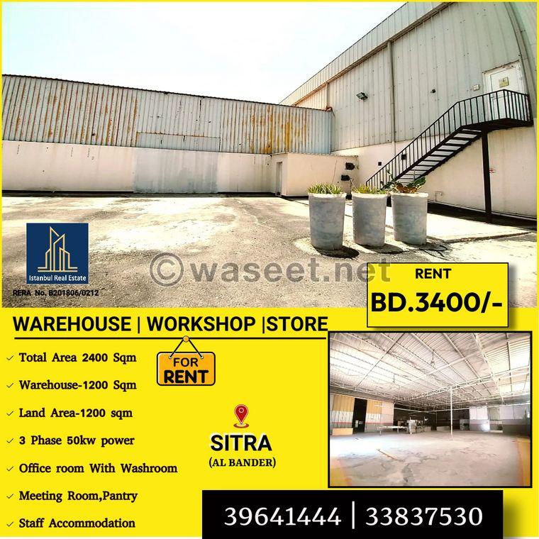 Warehouse or workshop storage space for rent 0