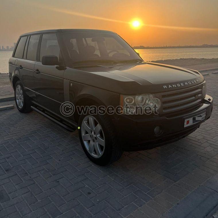 For sale Range Rover Vogue model 2006 2