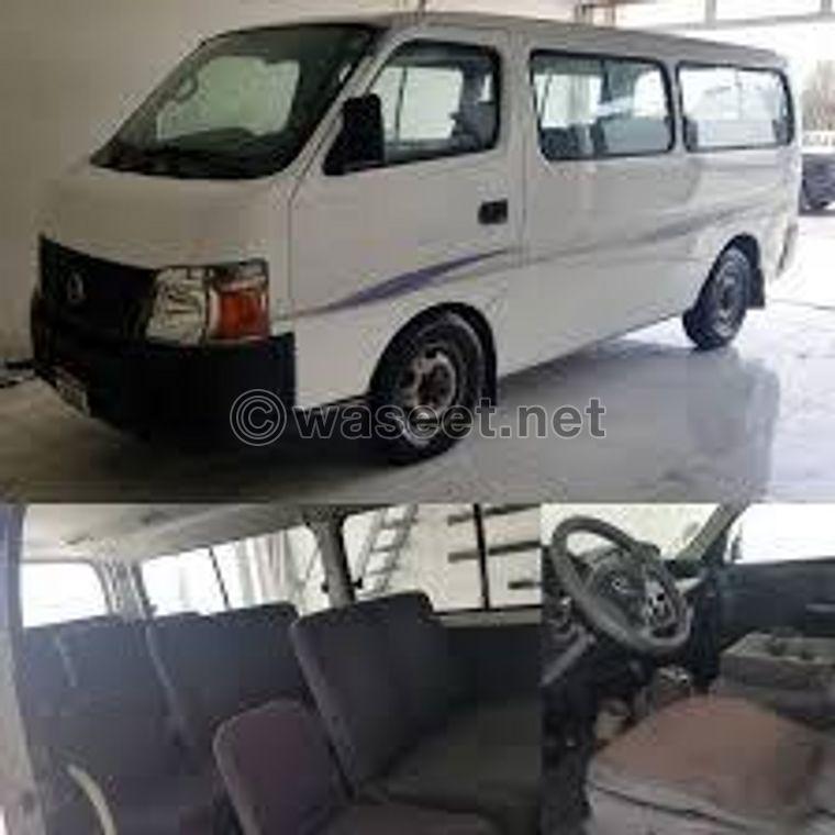 Urvan 2010 bus for sale 0