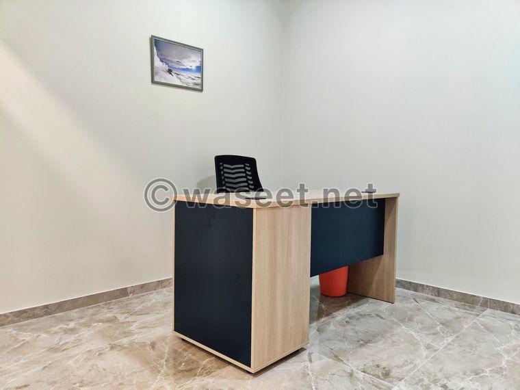 Commercial office with free services in return  0