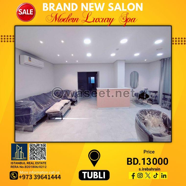 Modern luxury ladies salon and spa for sale 1