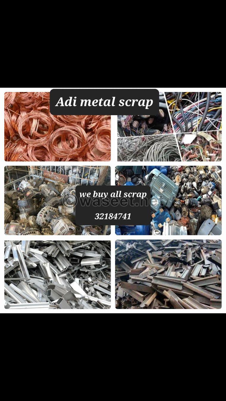 We buy scrap all tyes 0