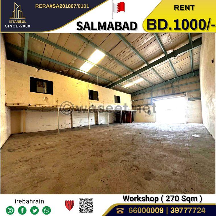 Workwarehouse with office in Salmabad 1