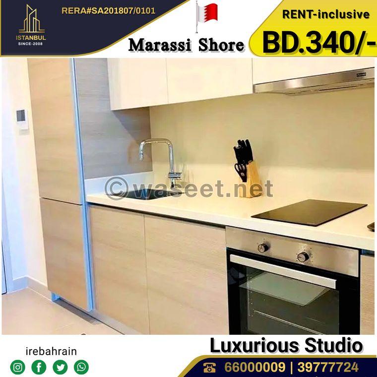 Fully furnished luxury Studio for rent in Marassi   4