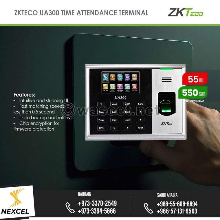 محطة الحضور الزمني ZKTECO UA300  0