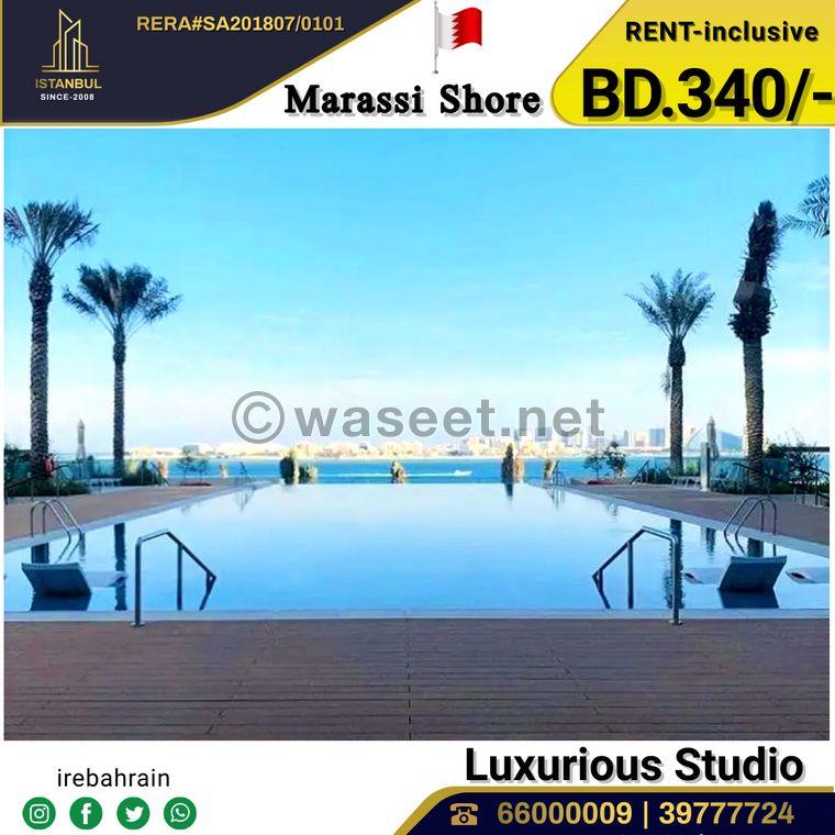Fully furnished luxury Studio for rent in Marassi   9