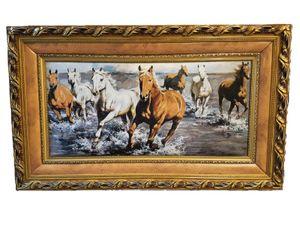 An art painting for horse lovers