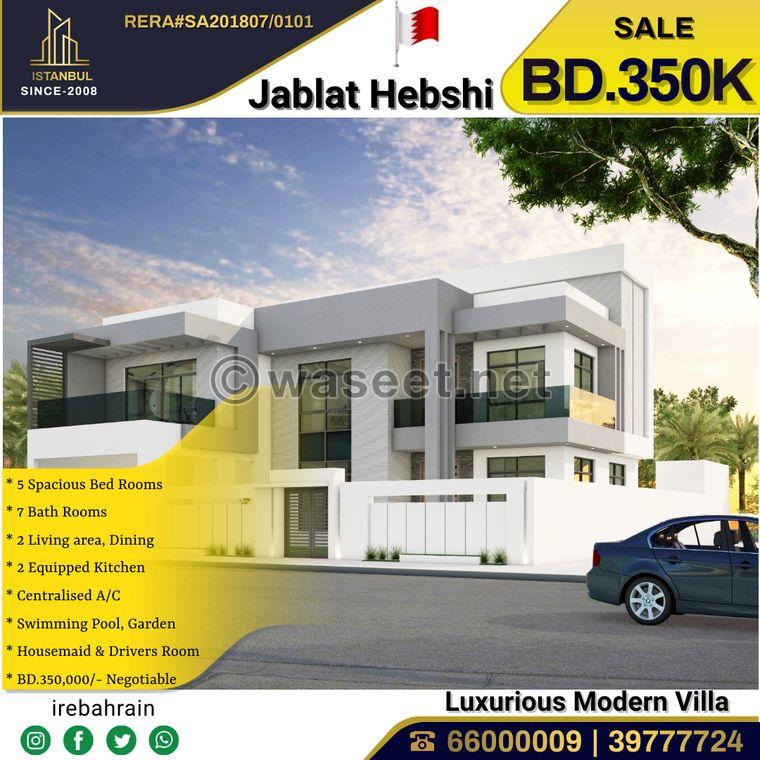 High quality Garden villa for Sale in Jablath Hebshi 0