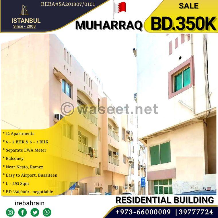 Residential building for sale in Muharraq 0