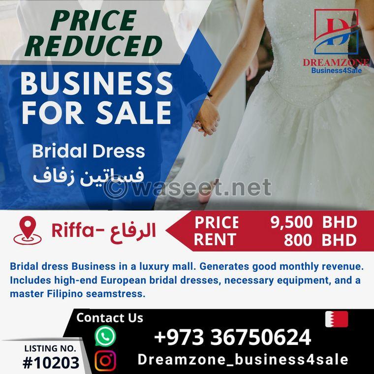 For sale wedding dress business in Riffa 0