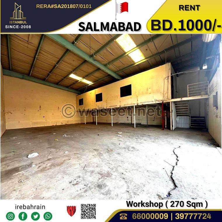 Workwarehouse with office in Salmabad 2