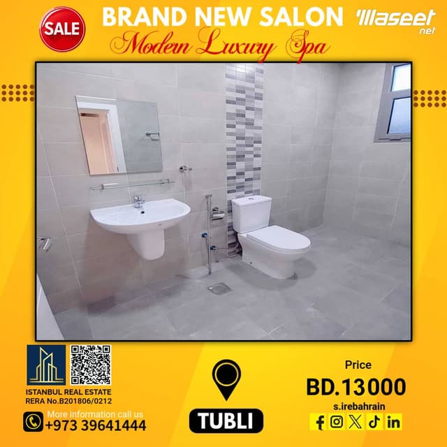 salon and spa for sale