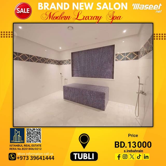 salon and spa for sale