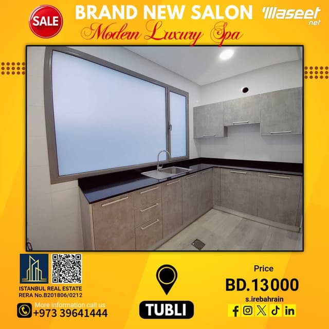 salon and spa for sale