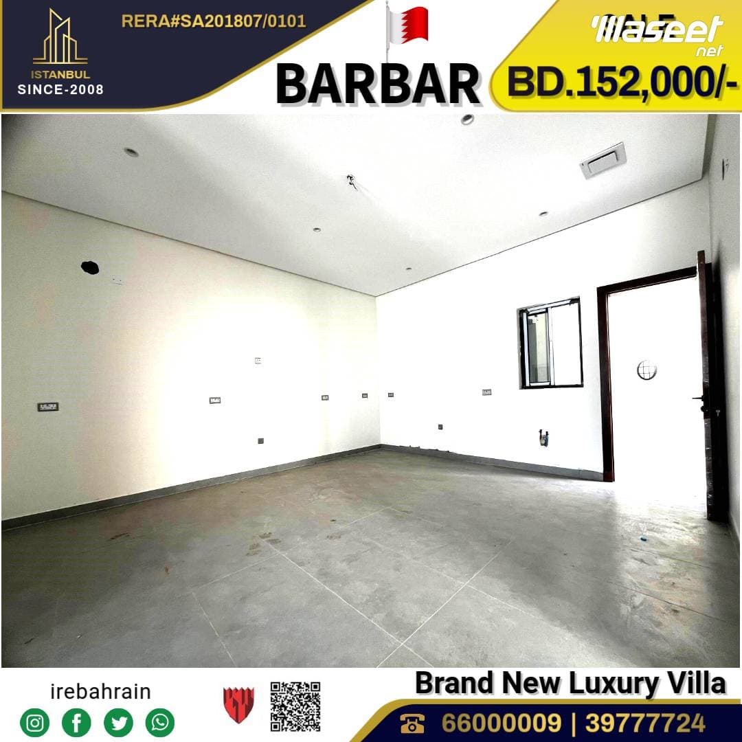 Beautiful Brand New Villa for Sale in Barbar 0