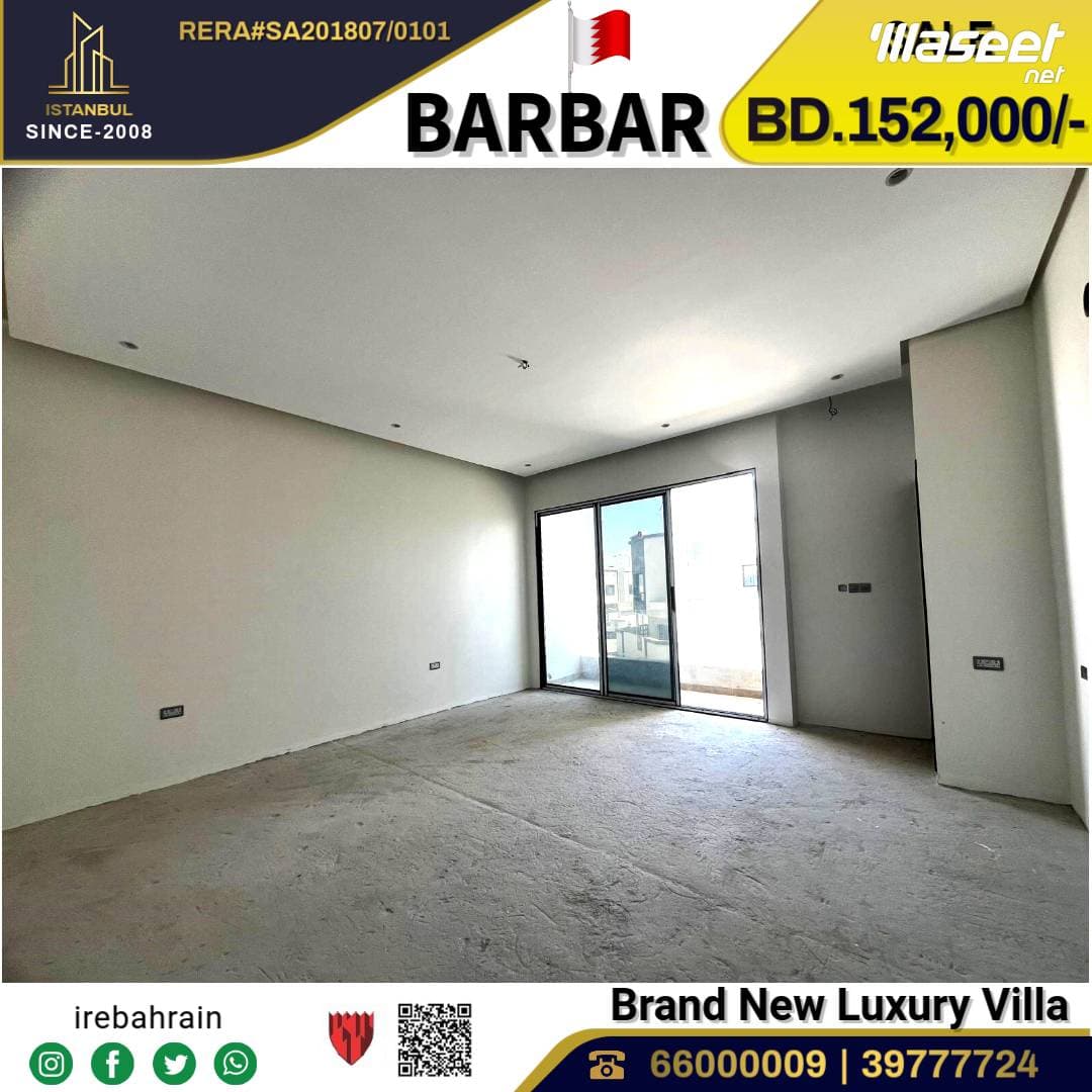 Beautiful Brand New Villa for Sale in Barbar 4